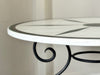 A 19th C Round Marble Top Centre Table with Malachite, Welsh Slate & Porphyry Inlay