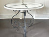 A 19th C Round Marble Top Centre Table with Malachite, Welsh Slate & Porphyry Inlay
