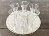 A Set of 6 Antique French Wine Glasses