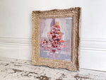 A 1950's Abstract Acrylic on Card in Montparnasse Frame I