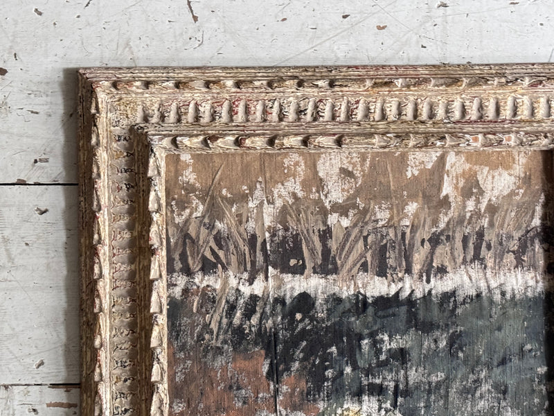 An Abstract Landscape by Jean-Pierre Villeneuve in Montparnasse Frame