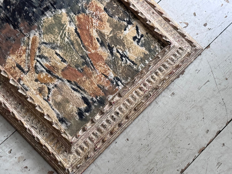An Abstract Landscape by Jean-Pierre Villeneuve in Montparnasse Frame