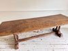 An 18th C French Elm Trestle Table