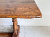 An 18th C French Elm Trestle Table