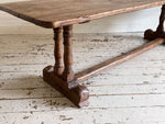 An 18th C French Elm Trestle Table