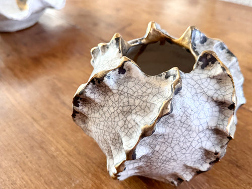 'Twist' Ceramic Vase by Anna Scholz
