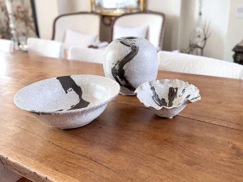'Zensai' Ceramic Vase by Anna Scholz