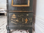 A 19th C Italian Two Door Cupboard with Chinoiserie Decoration