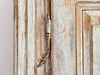 A Late 18th C Painted French Armoire with Reeded Decoration