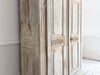 A Late 18th C Painted French Armoire with Reeded Decoration