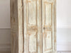A Late 18th C Painted French Armoire with Reeded Decoration