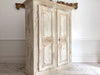 A Late 18th C Painted French Armoire with Reeded Decoration