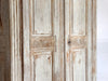 A Late 18th C Painted French Armoire with Reeded Decoration