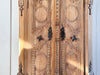 A Petite 18th C Carved Cupboard with Crest