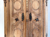 A Petite 18th C Carved Cupboard with Crest