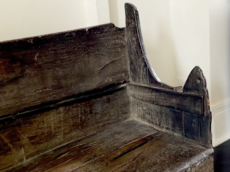 A Rustic Late 17th C/Early 18th C Catalan Bench