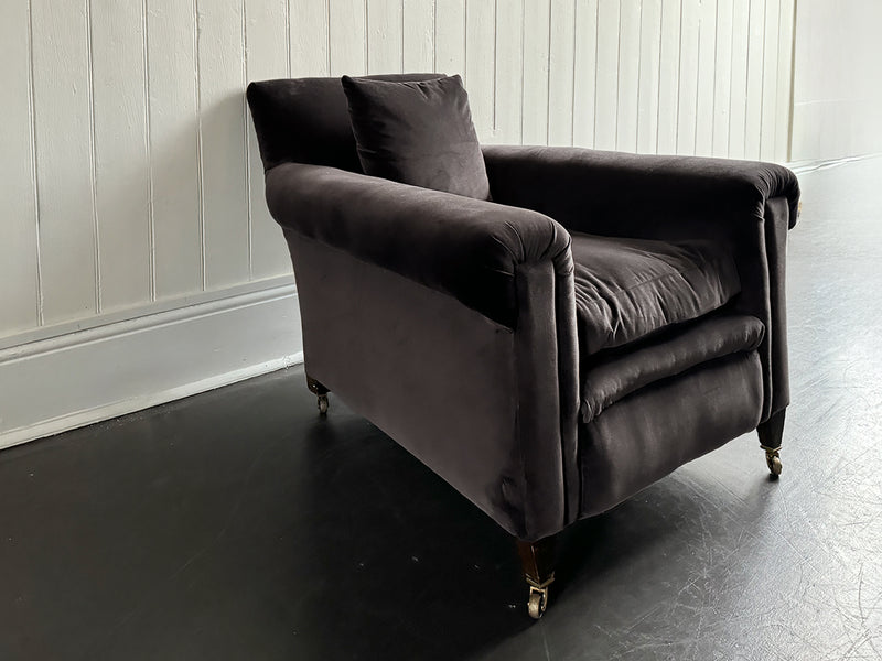 A Magnificent Very Large Deep Seated Country House Armchair