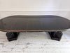 A 1920's Regency Style Ebonised Extending Dining Table