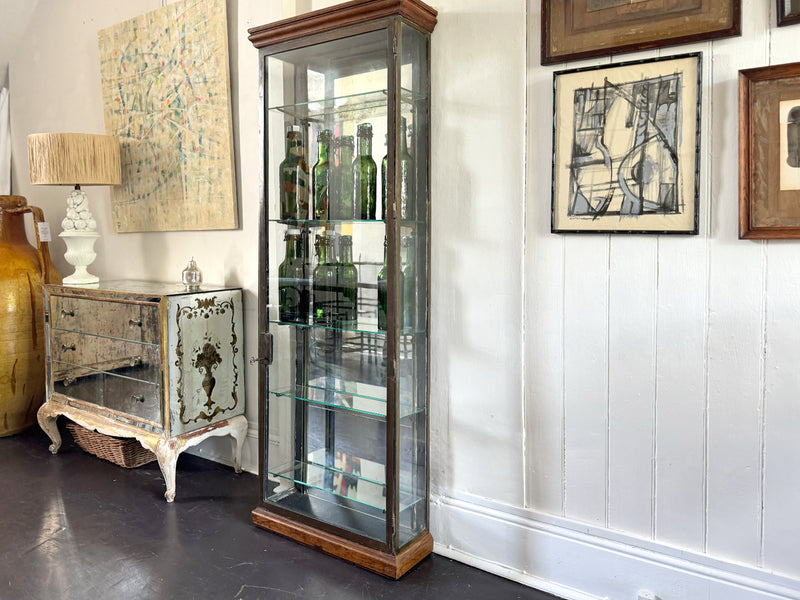 A Late 19th C French Vitrine Display Cabinet