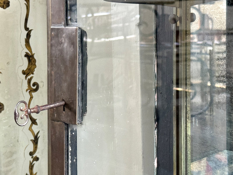 A Late 19th C French Vitrine Display Cabinet