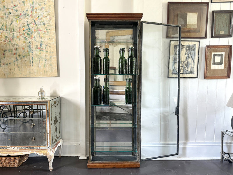 A Late 19th C French Vitrine Display Cabinet