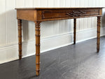 A Late 19th C French Faux Bamboo Writing Table