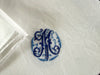 A Set of Antique Monogrammed Handkerchiefs with 'M' Embroidery