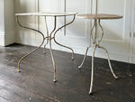 A Late 19th C French Painted Iron Garden Table