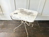 A Late 19th C French Painted Iron Garden Table