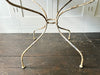 A Late 19th C French Painted Iron Garden Table