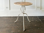 A Late 19th C French Iron Bistrot Table