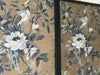 A Colourful 19th C French Three Panel Painted Screen