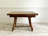 A Late 19th C French Parquetry Drawer Leaf Dining Table