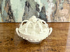 A Late 19th C French Ceramic Crown Lidded Dish