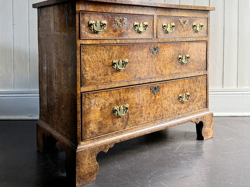 A George III Burr Elm Chest of Drawers with Exceptional Patina