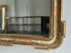 A 19th C Italian Etched Gilt Wood Mirror with Original Plate