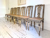 A Set of 18th Century Painted Venetian Dining Chairs