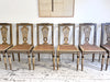 A Set of 18th Century Painted Venetian Dining Chairs