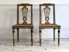 A Set of Six 18th Century Painted Venetian Dining Chairs