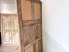 A Very Large 18th C French Carved Ribbon Mirror with Original Plate