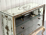 A 1920's French Eglomisé Mirrored Commode