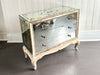 A 1920's French Eglomisé Mirrored Commode