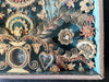 An Exquisite 18th Century Italian Gilded Framed Paperolle Reliquary