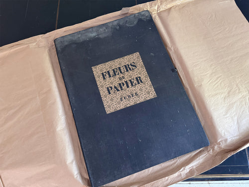 A Vintage Zuber Hand Block Printed Sample Book