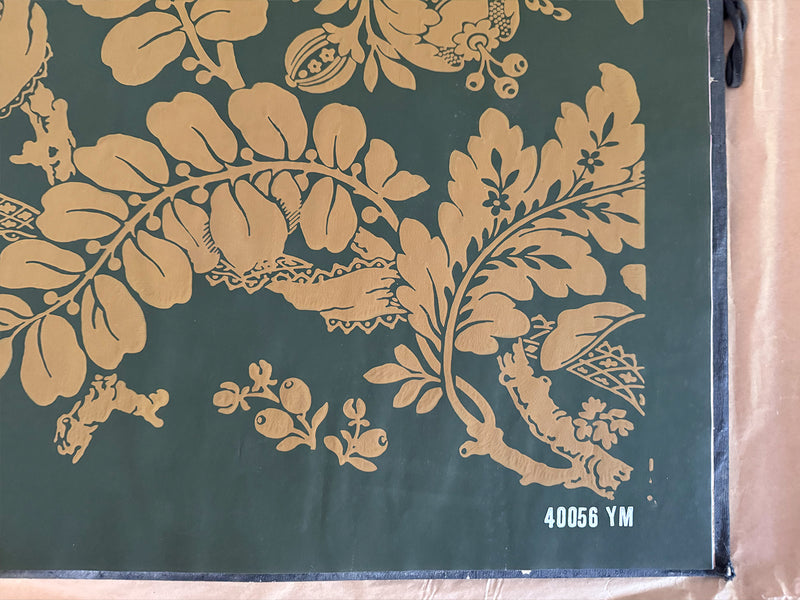 A Vintage Zuber Hand Block Printed Sample Book