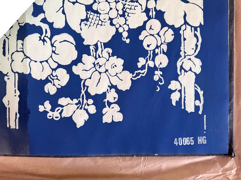 A Vintage Zuber Hand Block Printed Sample Book