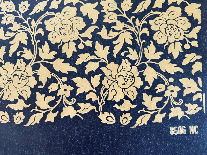 A Vintage Zuber Hand Block Printed Sample Book