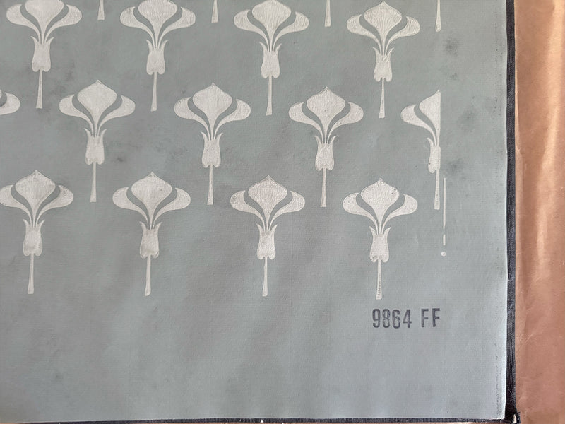 A Vintage Zuber Hand Block Printed Sample Book