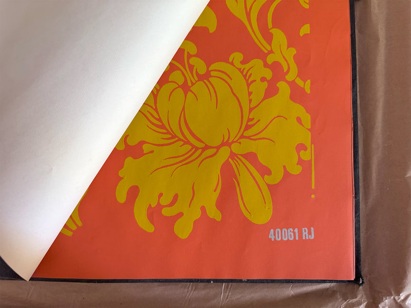 A Vintage Zuber Hand Block Printed Sample Book
