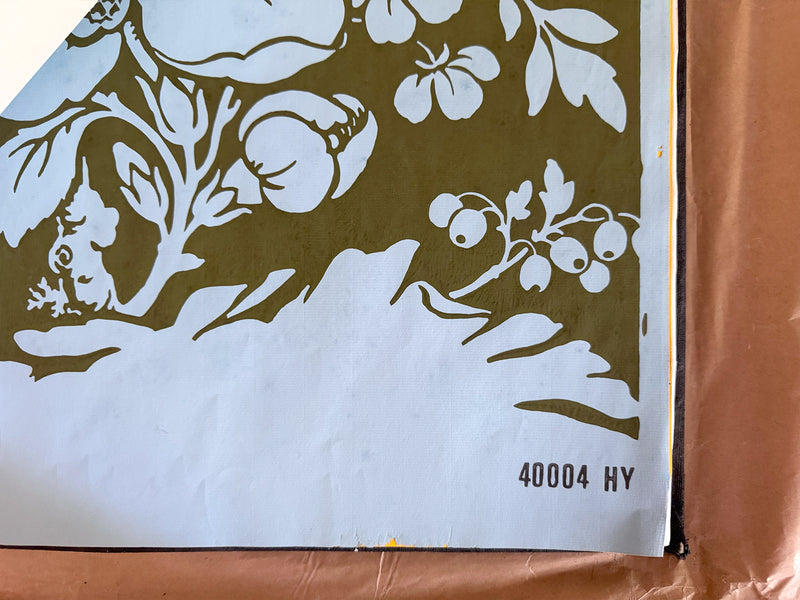 A Vintage Zuber Hand Block Printed Sample Book